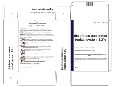 Package (Diclofenac Patch 87234040503 30ct)